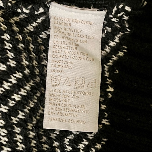 Tommy Zipper detail Chevron Sweater Women’s Medium - Picture 5 of 5